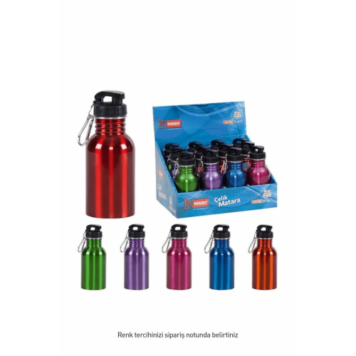 Mikro MT-2837 400 ml Çelik Matara