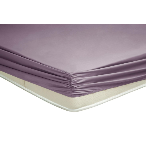 Ranforce Yataş Bedding Noah Lastikli Çarşaf (180x200 Cm) Mor