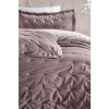 Yataş Bedding Vals Çift Kişilik Kadife Yatak Örtüsü Seti - Kül Moru