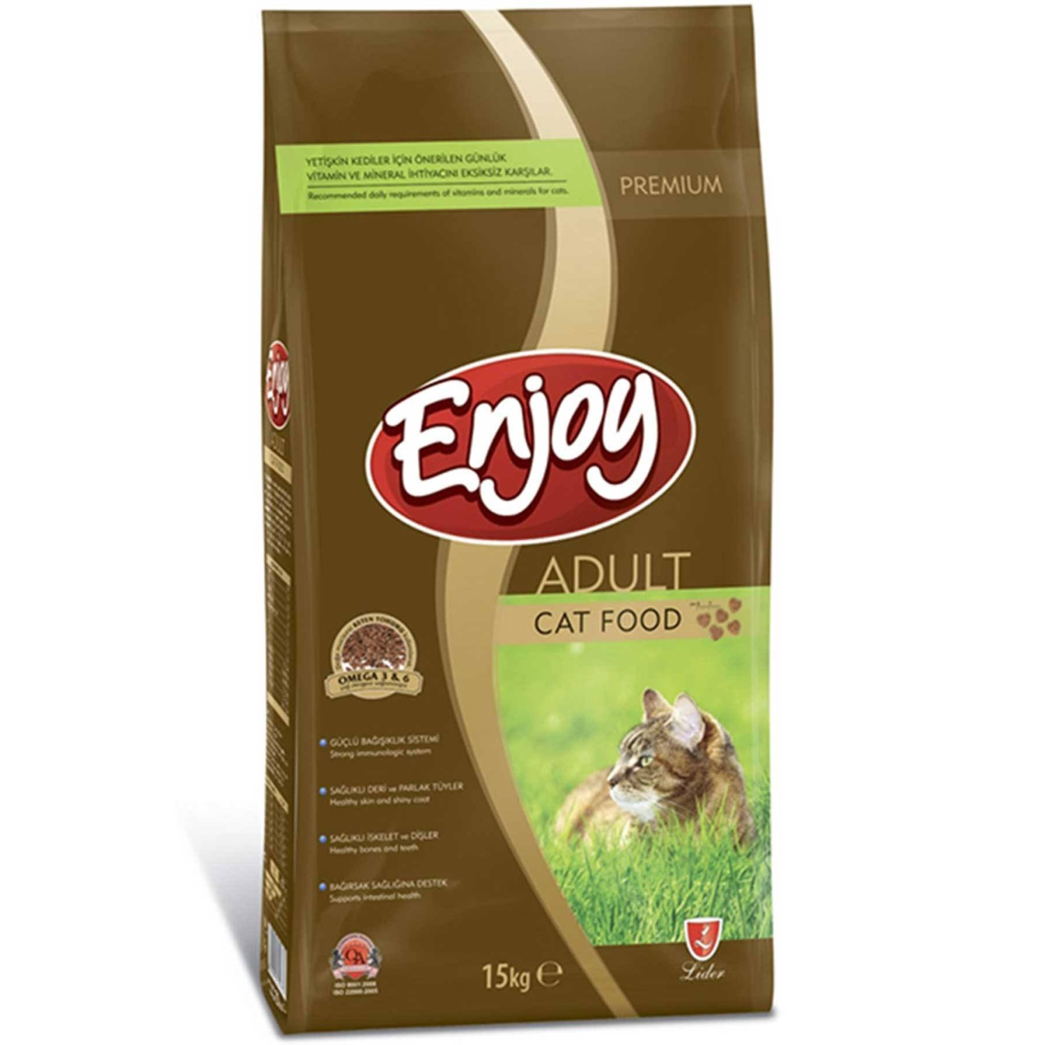 *Enjoy Tavuklu Yetişkin Kedi Maması 15 Kg