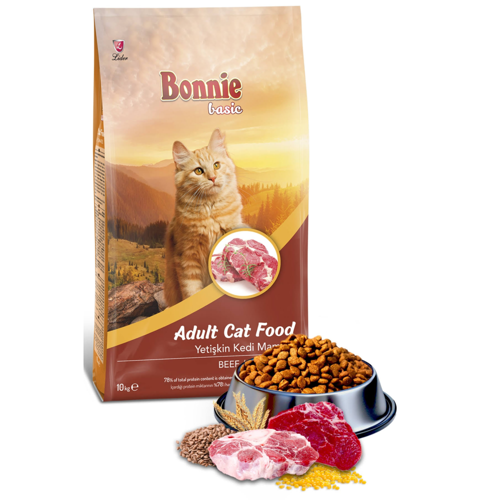 Bonnie Dana Etli Yetişkin Kedi Maması 10 Kg