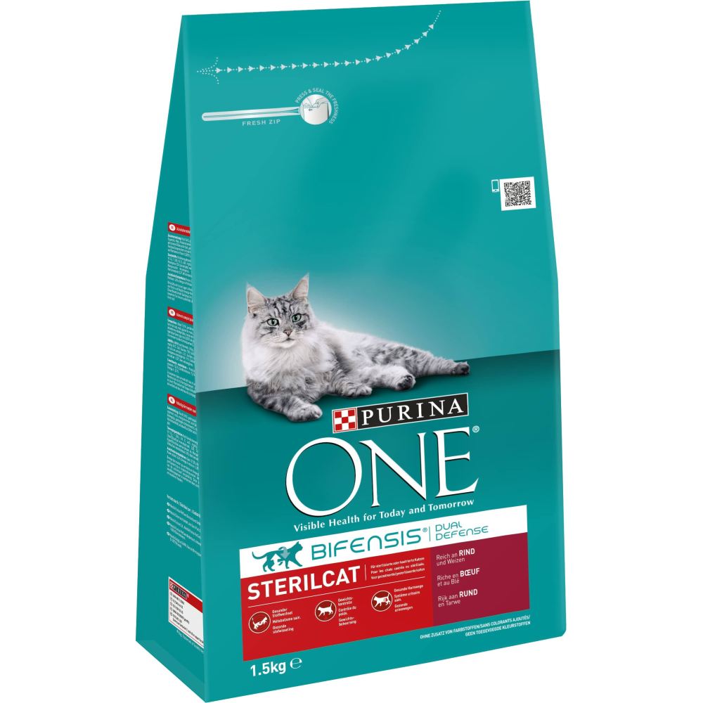 Purina One Sığır Etli Kısırlaştırılmış Kedi Maması 1,5 Kg