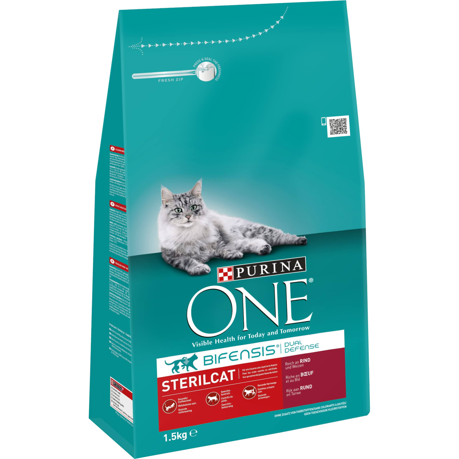 Purina One Sığır Etli Kısırlaştırılmış Kedi Maması 1,5 Kg