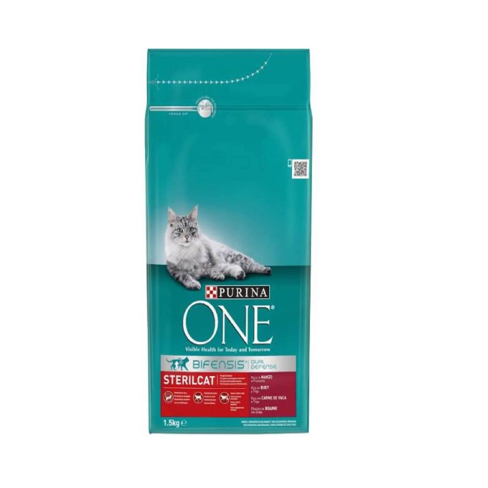 Purina One Sığır Etli Kısırlaştırılmış Kedi Maması 1,5 Kg