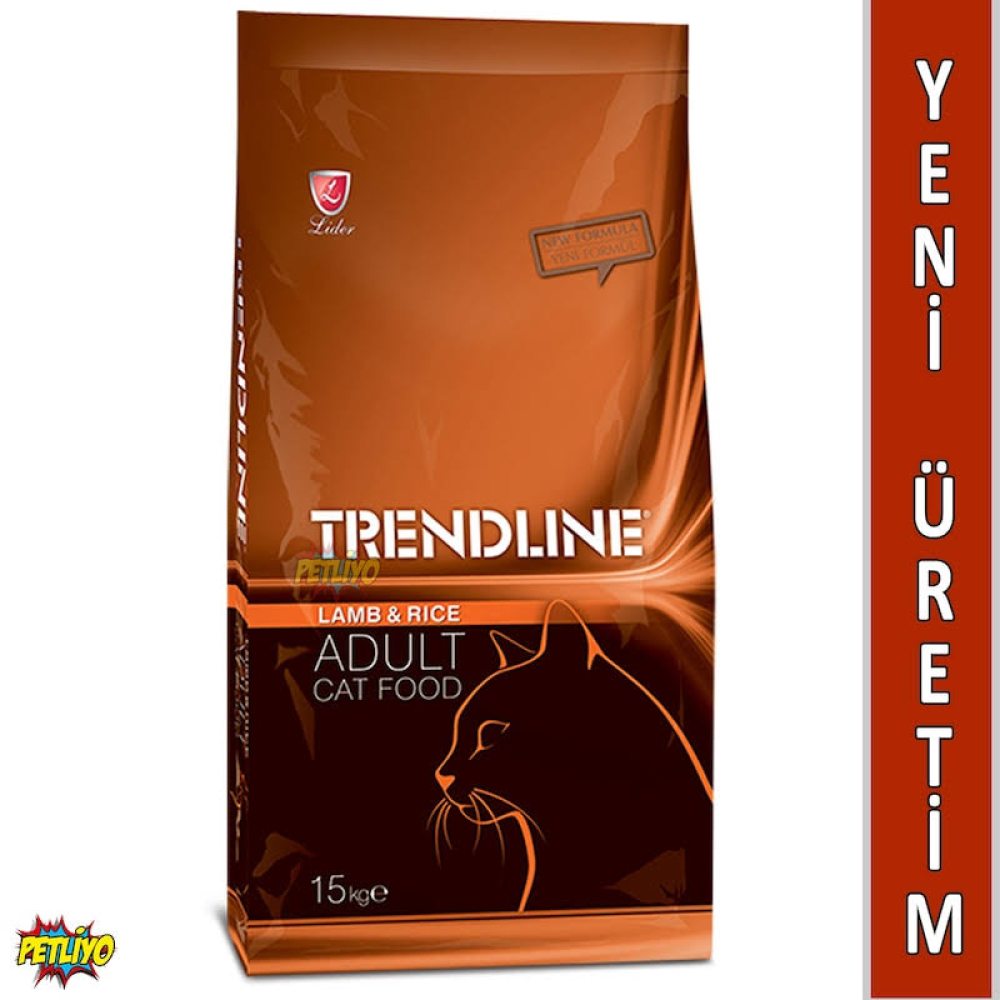 Trendline Kuzu Etli Yetişkin Kedi Maması 15 KG