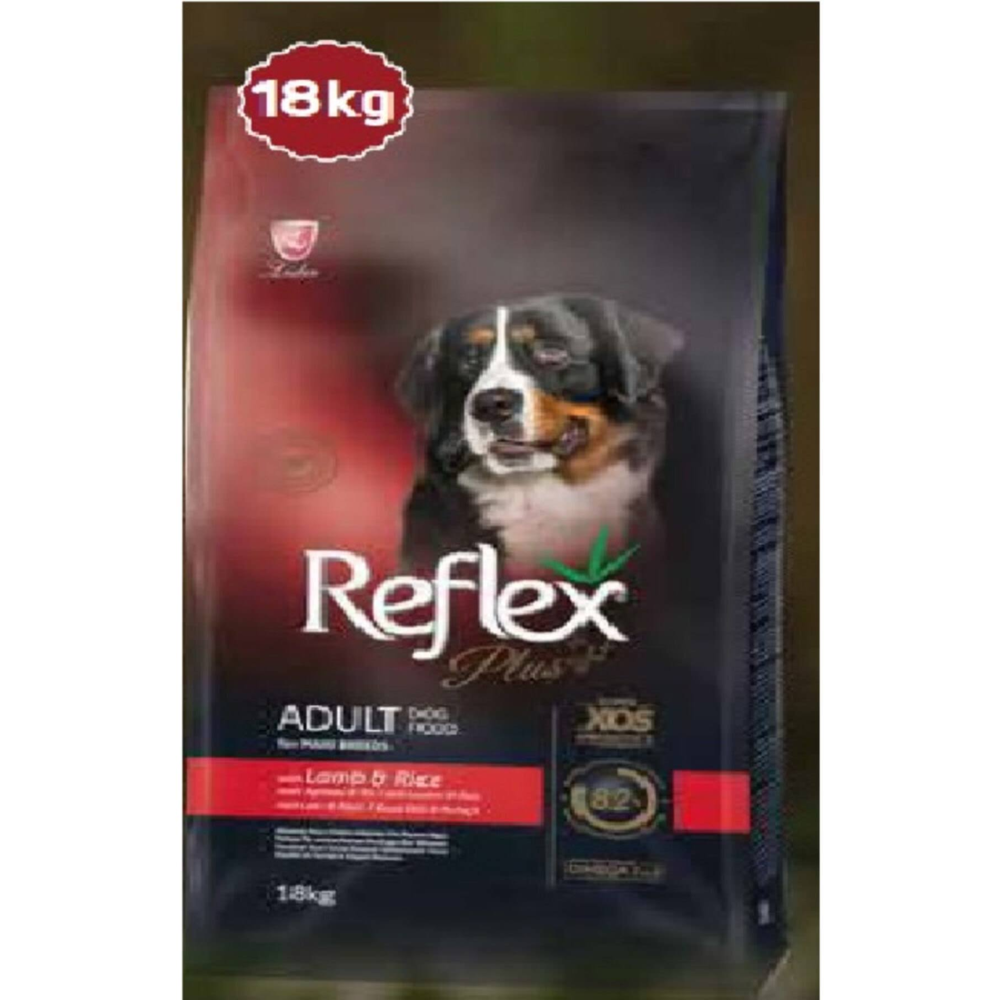 Reflex Plus Büyük Irk Kuzu Etli Yetişkin Köpek Maması 18 Kg