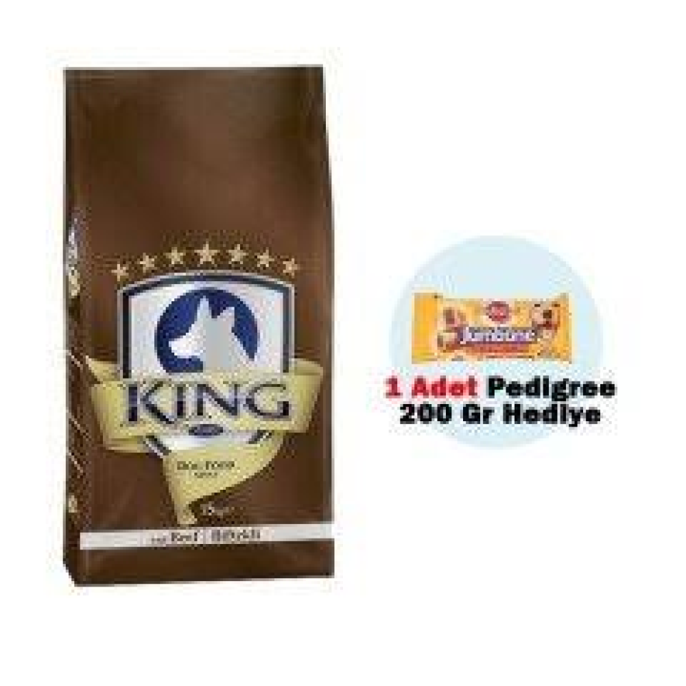 King Biftekli 15 Kg Yetişkin Köpek Maması