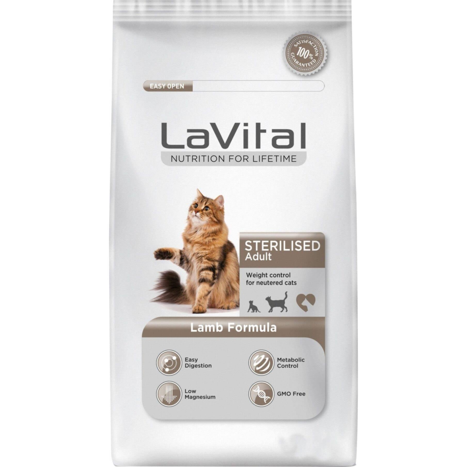 La Vital Sterilised Kuzu Etli Kısırlaştırılmış Kedi Maması 12 Kg