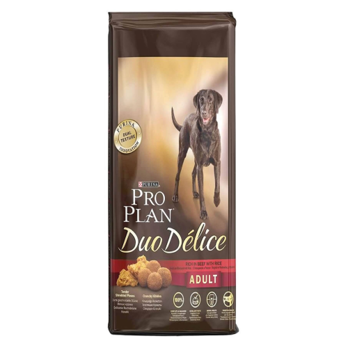 Pro Plan Duo Delice Sığır Etli Yetişkin Köpek Maması - 2,5 Kg
