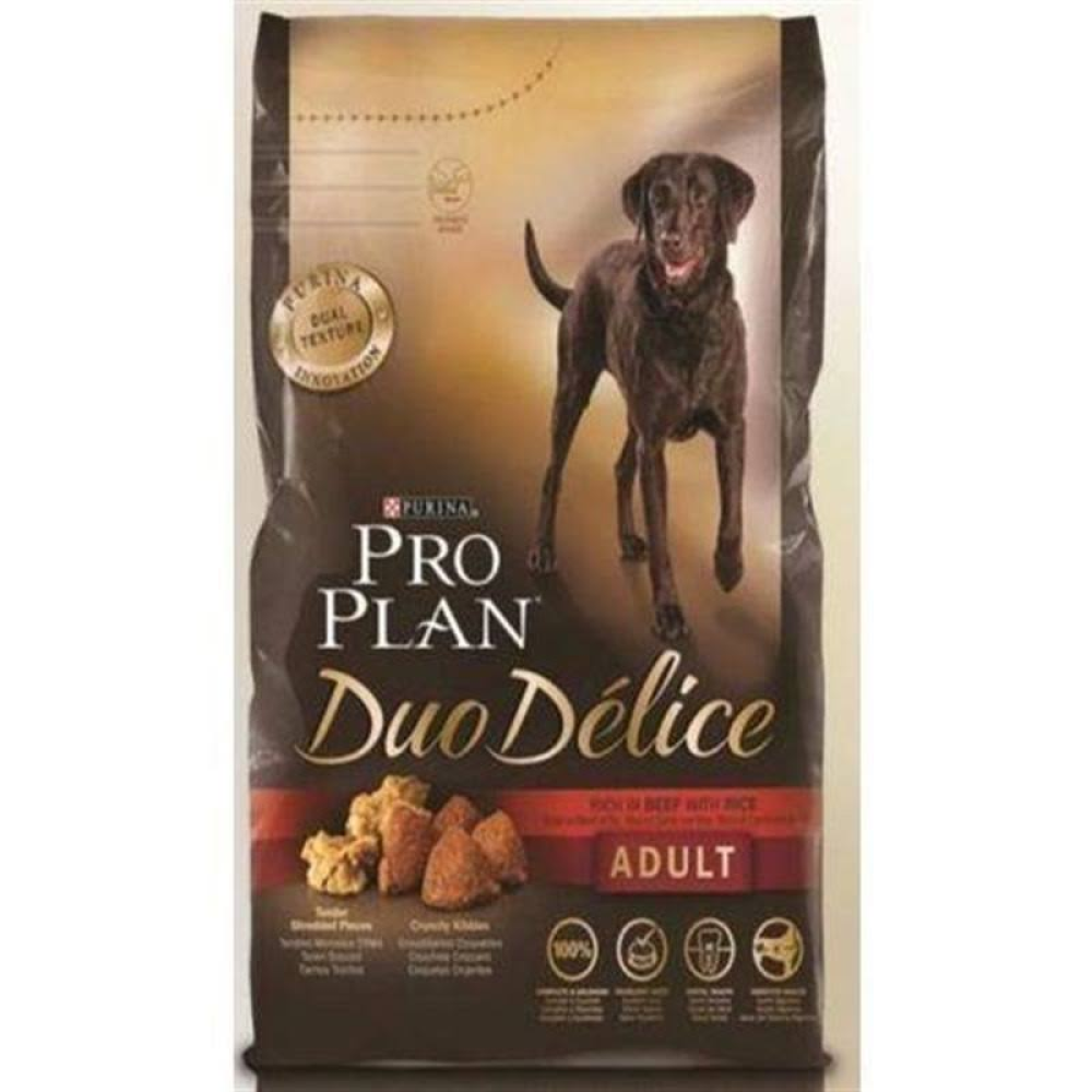 Pro Plan Duo Delice Sığır Etli Yetişkin Köpek Maması - 2,5 Kg