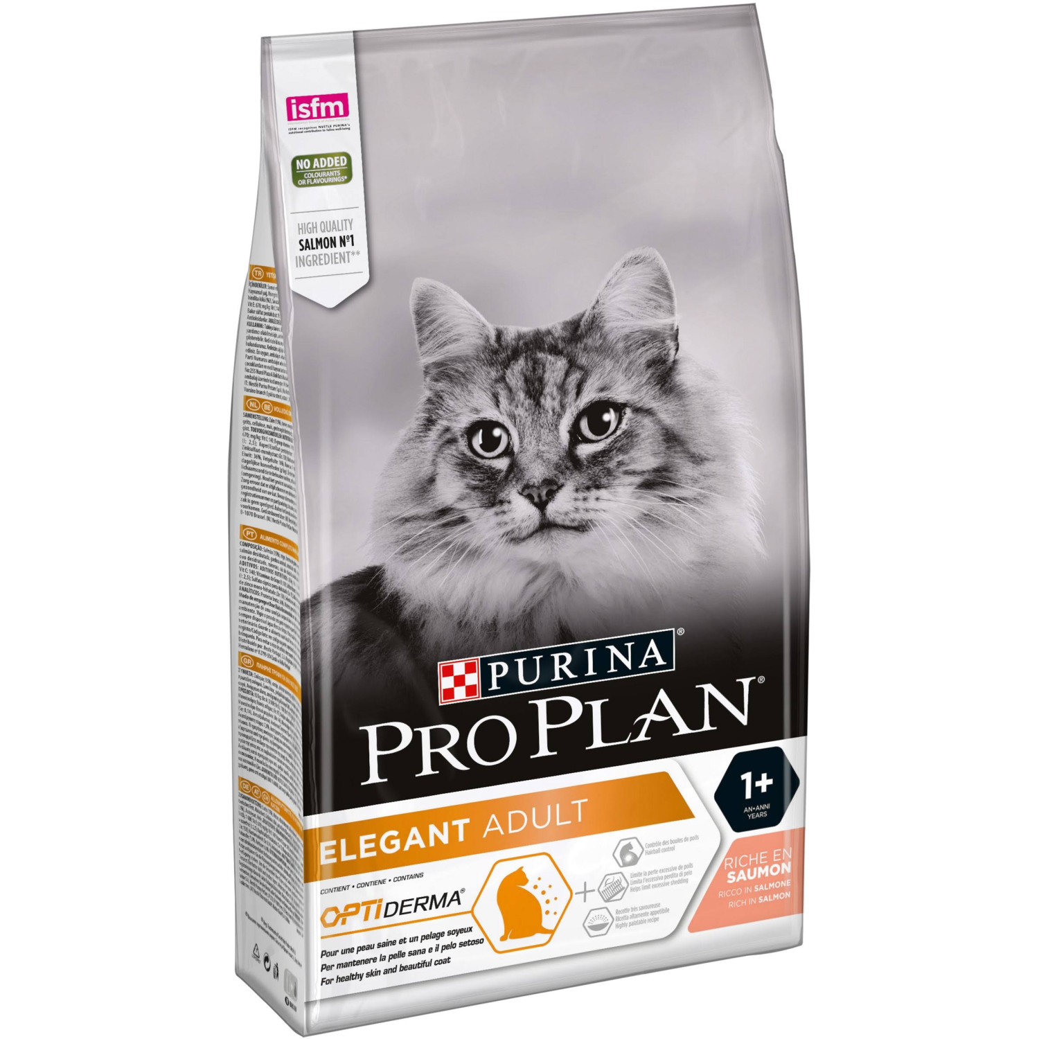 Pro Plan Elegant Derma Somonlu Yetişkin Kedi Maması 1,5kg