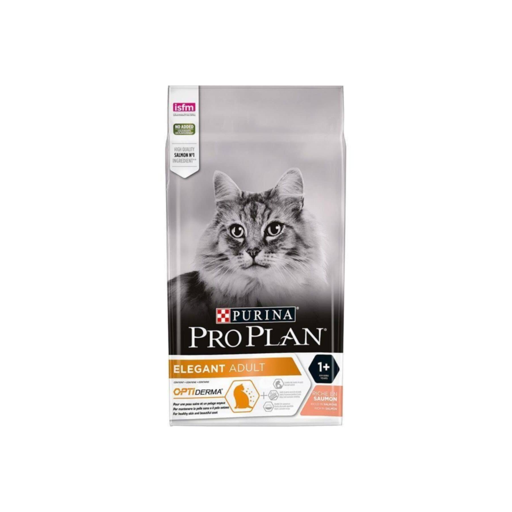 Pro Plan Elegant Derma Somonlu Yetişkin Kedi Maması 1,5kg
