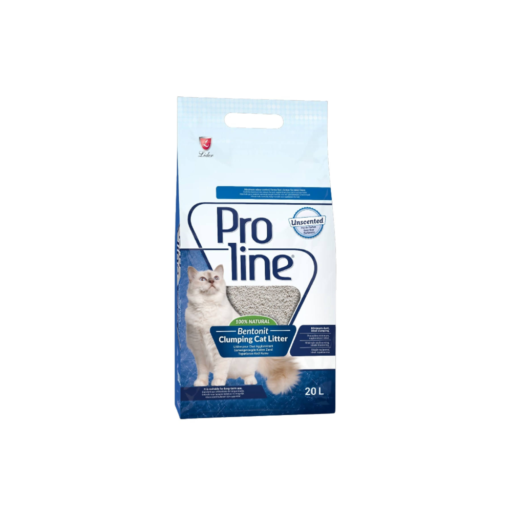 Proline Bentonit Kokusuz İnce Kedi Kumu 20 Lt
