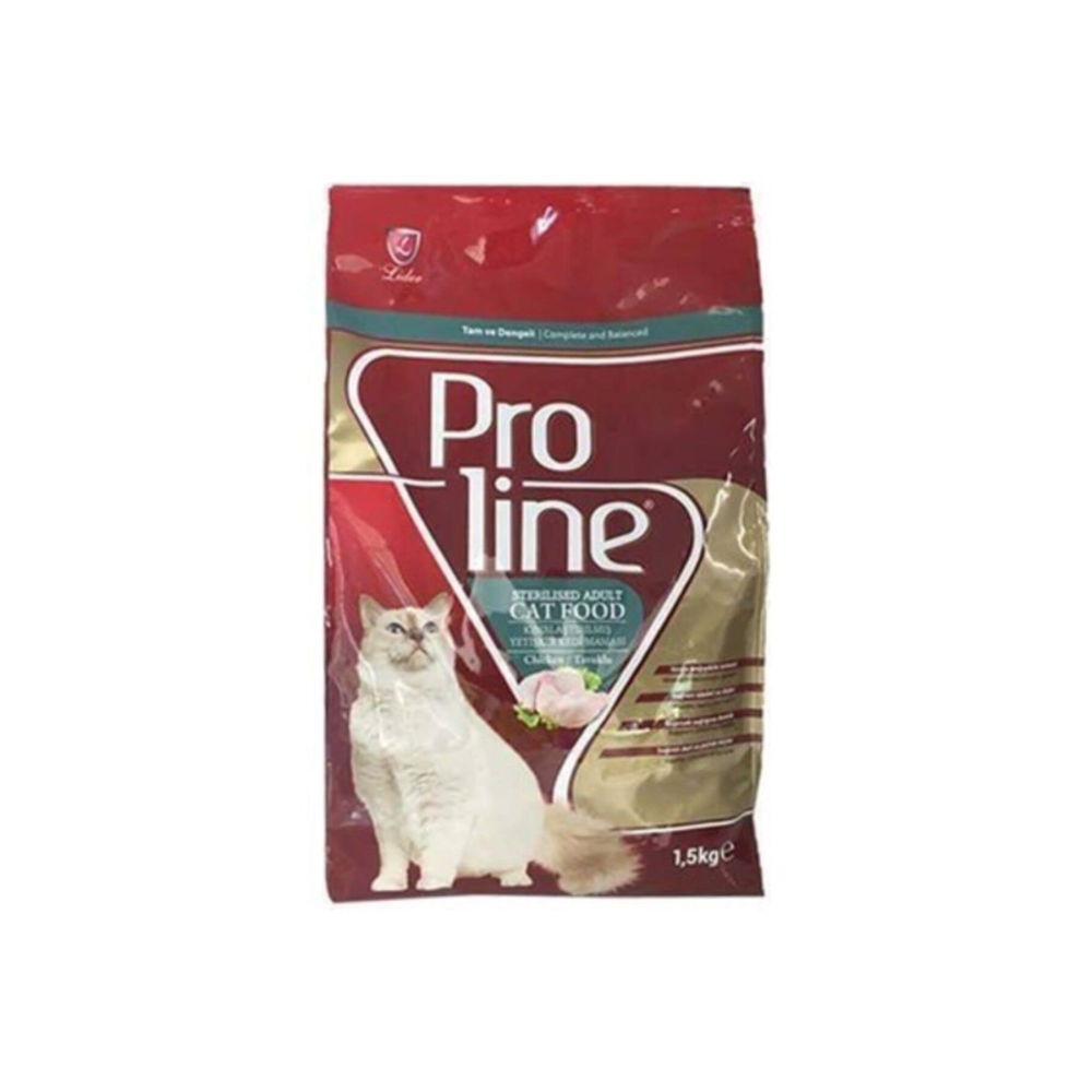 Proline Kısırlaştırılmış Yetişkin Kedi Maması Tavuklu 1,5 Kg