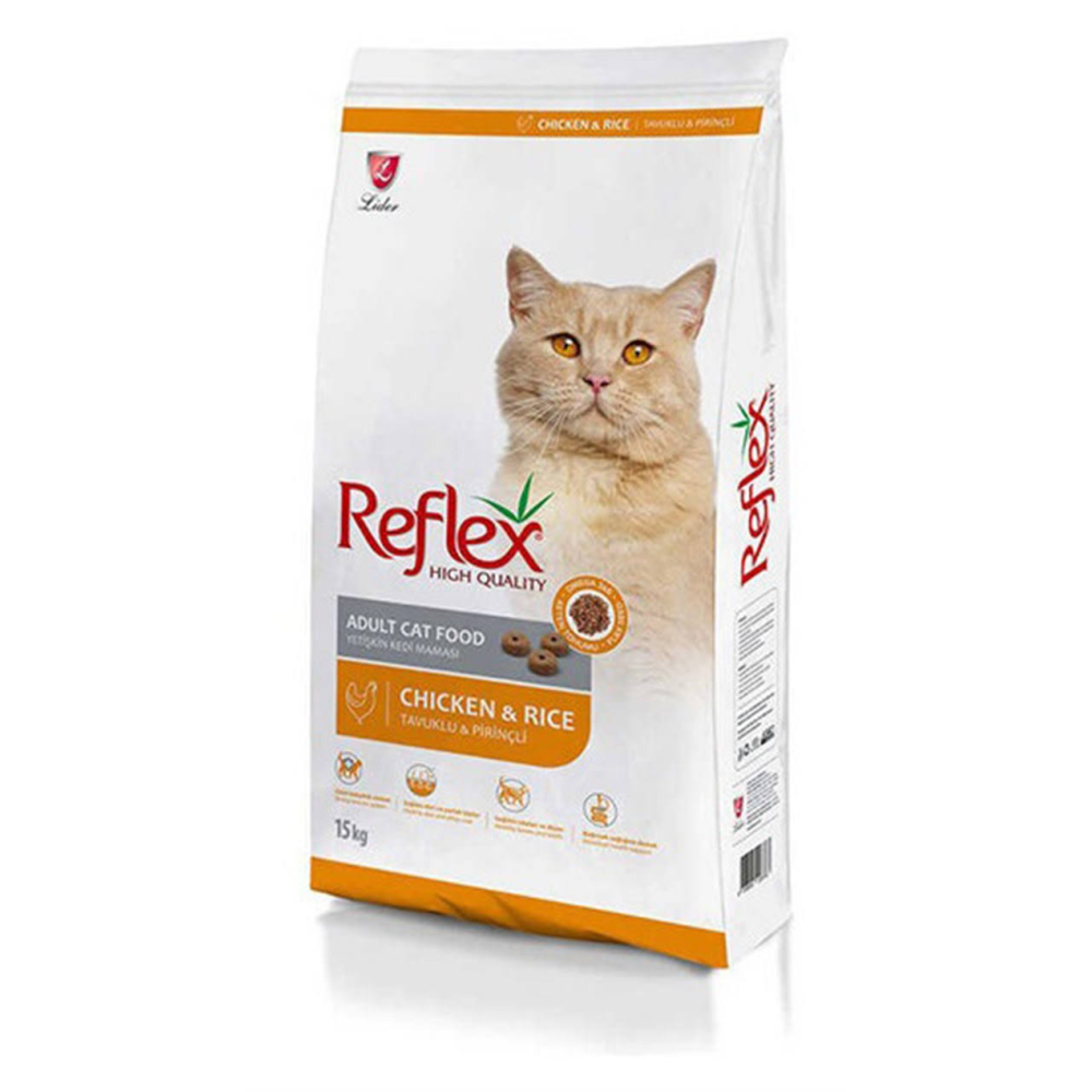 Reflex Tavuklu Yetişkin Kedi Maması 15 KG