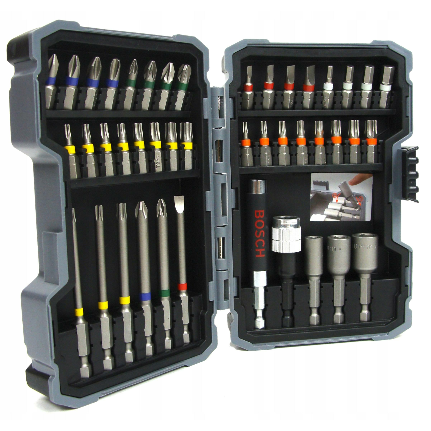 Bosch 43 Parça Vidalama Ucu Seti