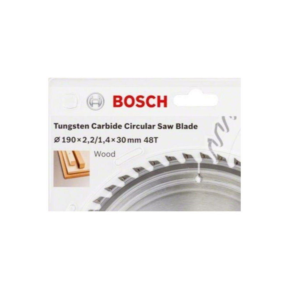 Bosch Daire Testere Optiline Eco 190*30 Mm 48 Diş