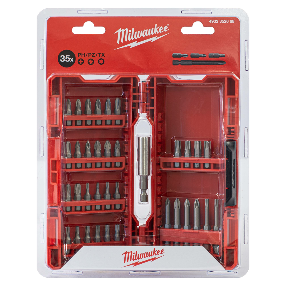 Milwaukee T4932352068 Bits Uç Vidalama Seti 35 Parça
