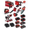 Einhell Kit15 8 Parça Akülü Makina Seti Sds Matkap Hilti Taşlama