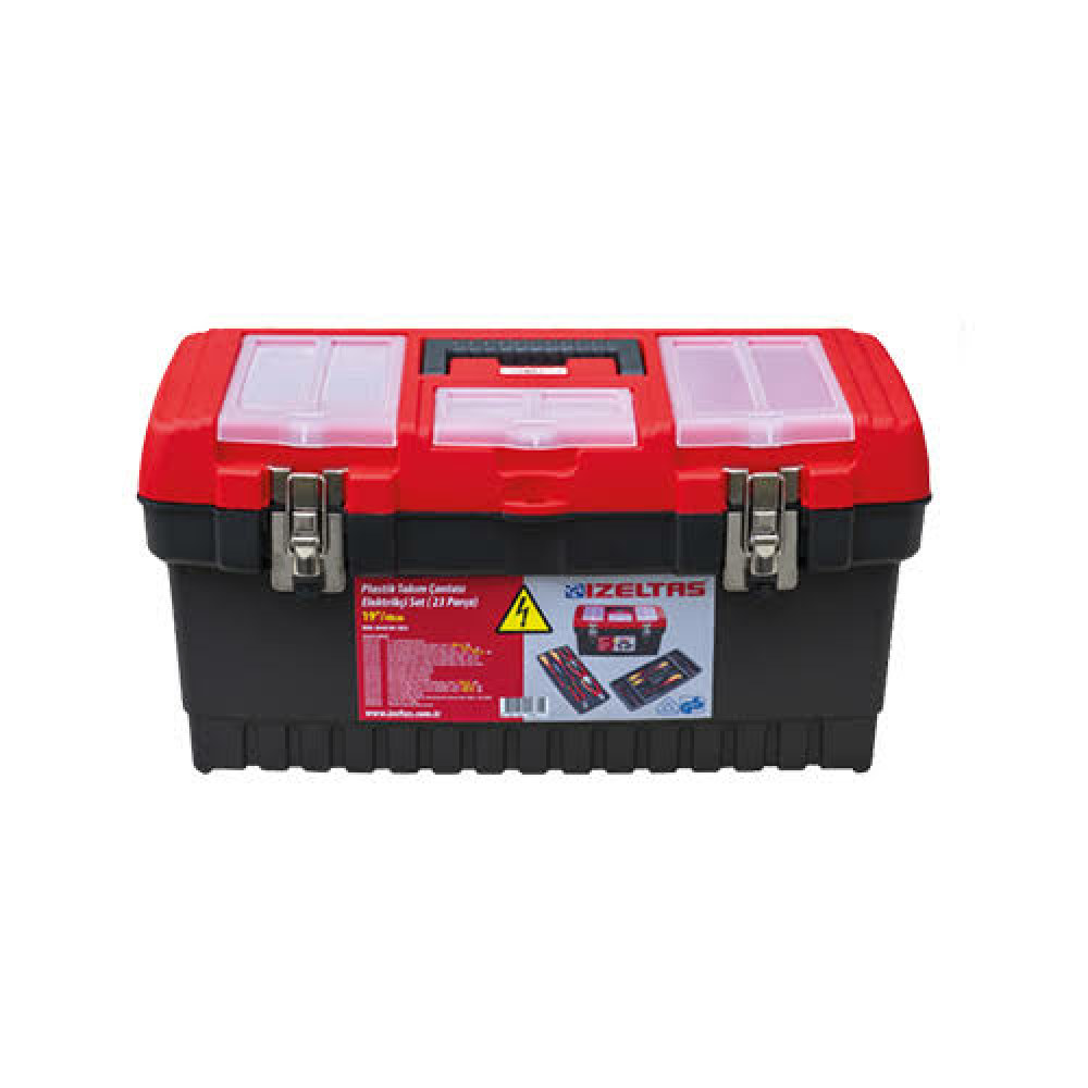 İzeltaş Plastik Takım Çantası Elektrikçi Set (23 Parça)