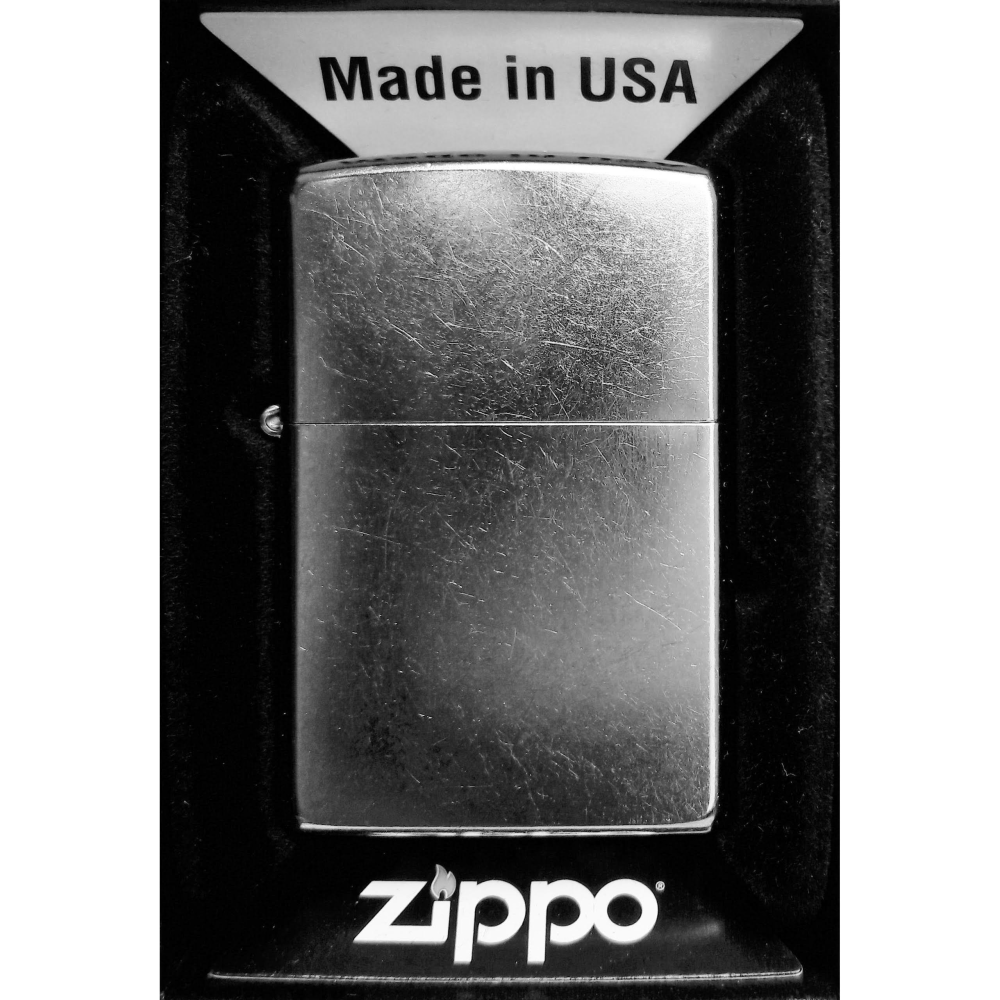 Zippo Regular Street Chrome Çakmak