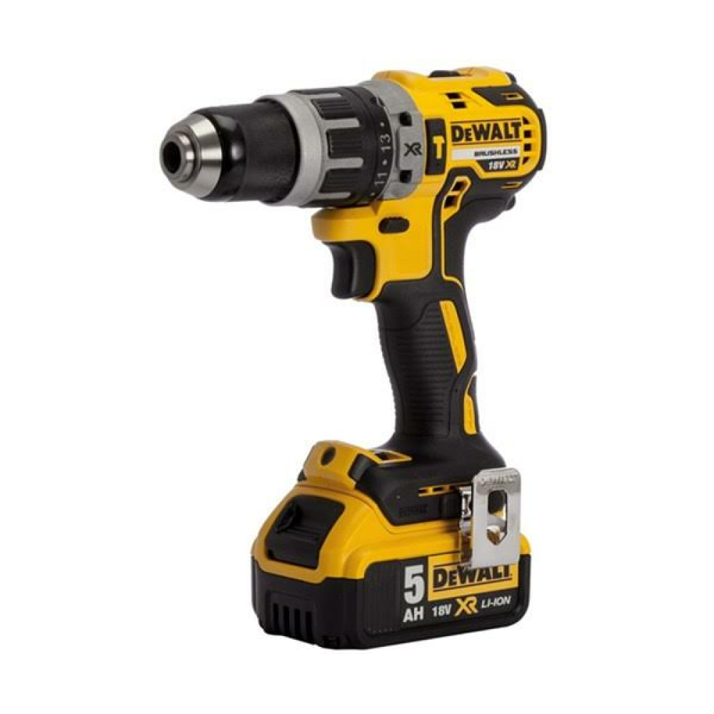 DeWalt DCD796P2 18V / 5.0Ah Li-ion Çift Akülü Kömürsüz Profesyonel Darbeli Matkap