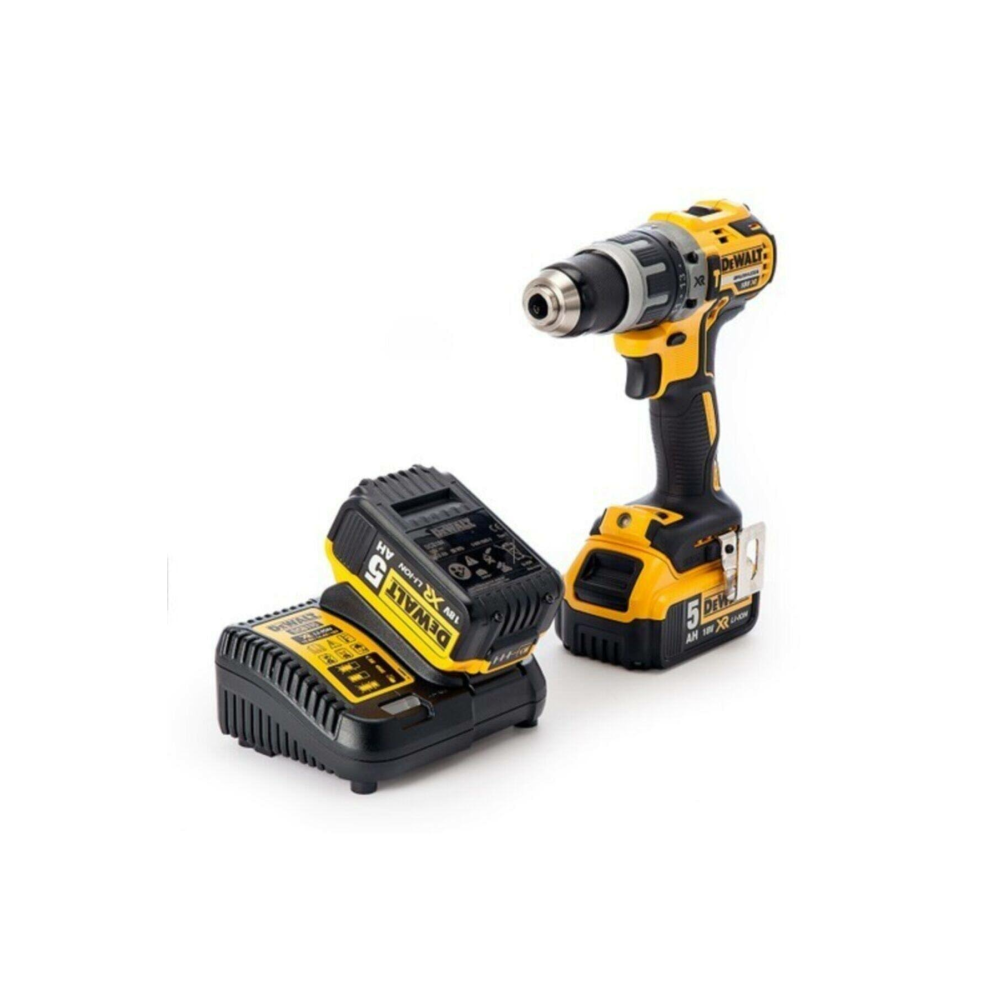 DeWalt DCD796P2 18V / 5.0Ah Li-ion Çift Akülü Kömürsüz Profesyonel Darbeli Matkap