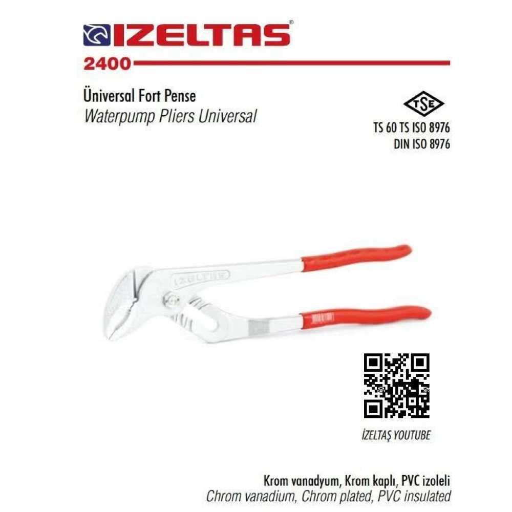 Izeltaş Üniversal Fort Pense 240 Mm