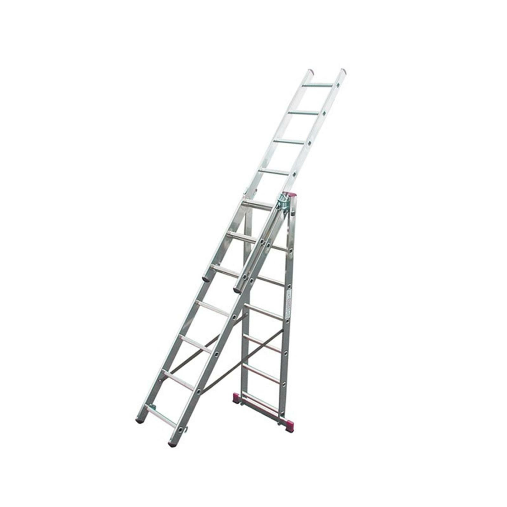Regalux Stabiomat Alüminyum 7 Basamaklı Katlanabilir Akrobat Merdiven