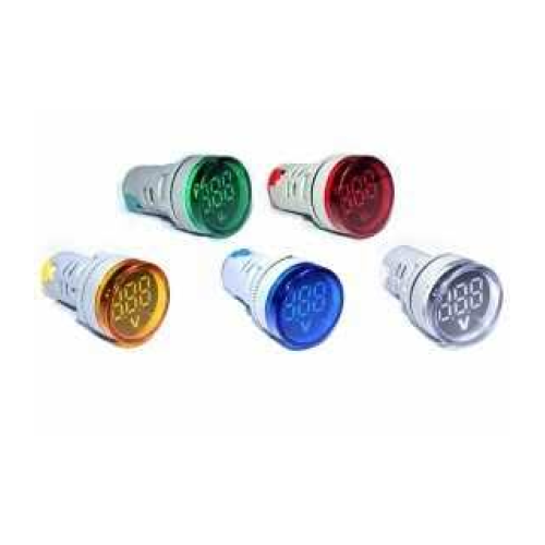 Led Göstergeli Voltmetre , Ampermetre , Sinyal Lambası