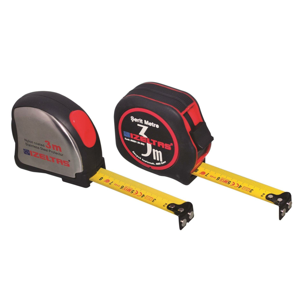 Izeltaş Krom Şerit Metre 5