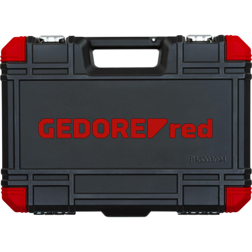 GEDORE red Lokma Anahtar Seti, 94 Parçalı, Cırcır, Lokma Anahtar ve Uç Seti, 1/4 inç
