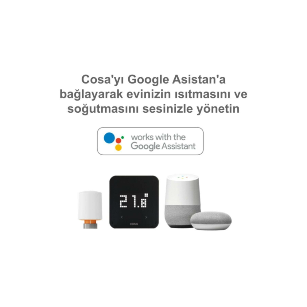 Cosa P4Tr-21 Akıllı Kablosuz Kombi Kontrolü Oda Termostatı
