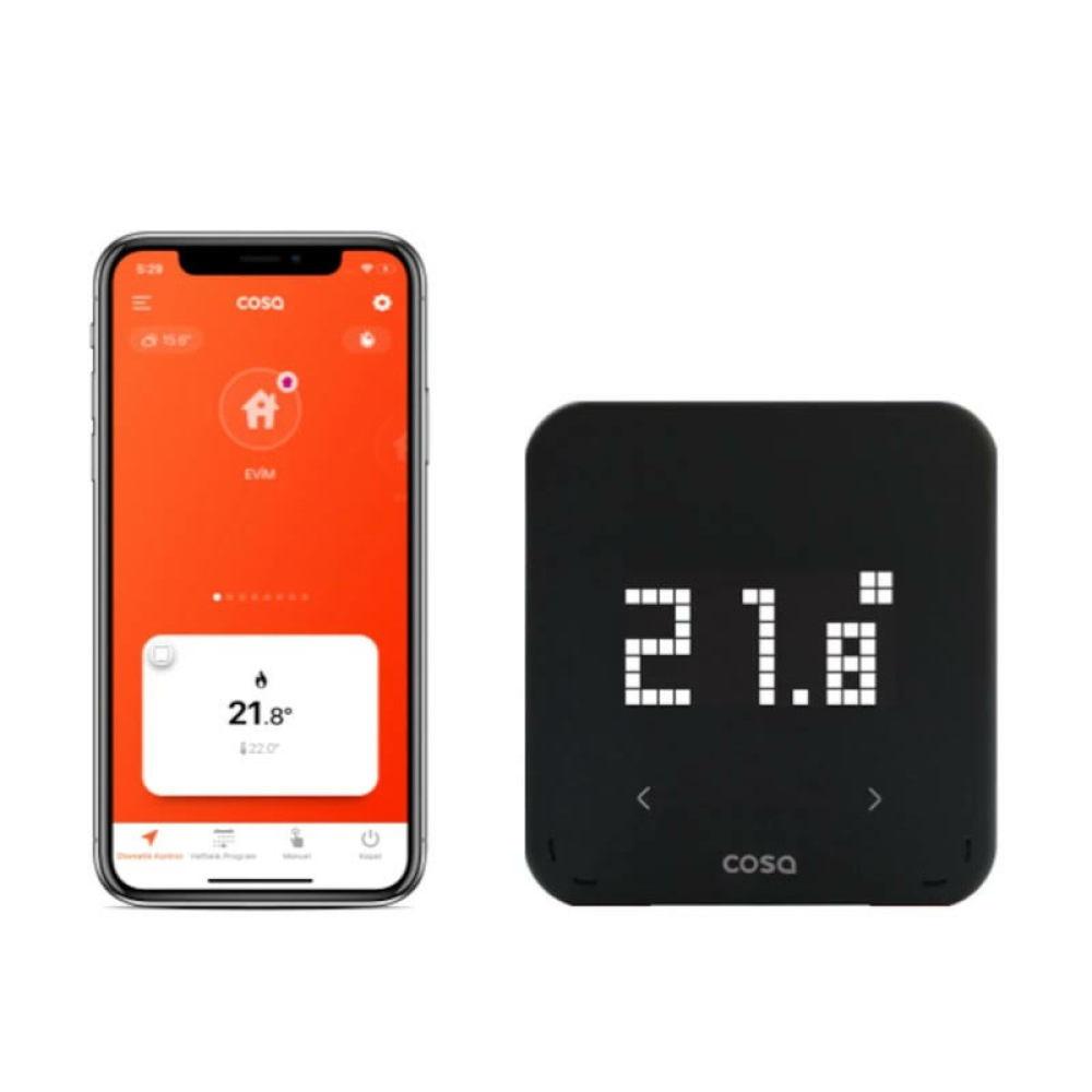 Cosa P4Tr-21 Akıllı Kablosuz Kombi Kontrolü Oda Termostatı