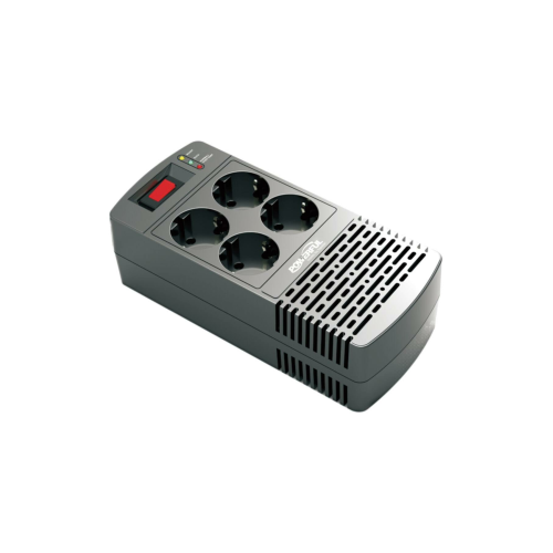 Powerful AVR-1000 1000VA (600W) Buzdolabı / Kombi / TV / Bilgisayar Voltaj Regülatörü