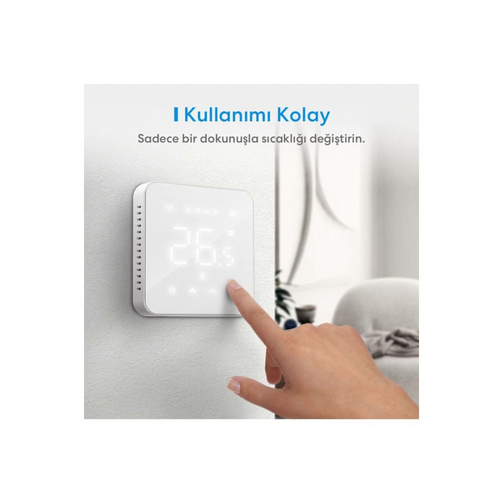 MEROSS Wi-fi Uzaktan Kontrollü Akıllı Termostat