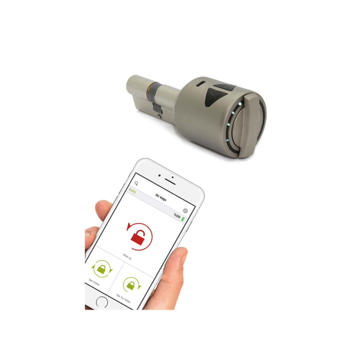 Desi Utopic R Ubc 100 Akıllı Kilit Ios-android Kontrol İmkanı