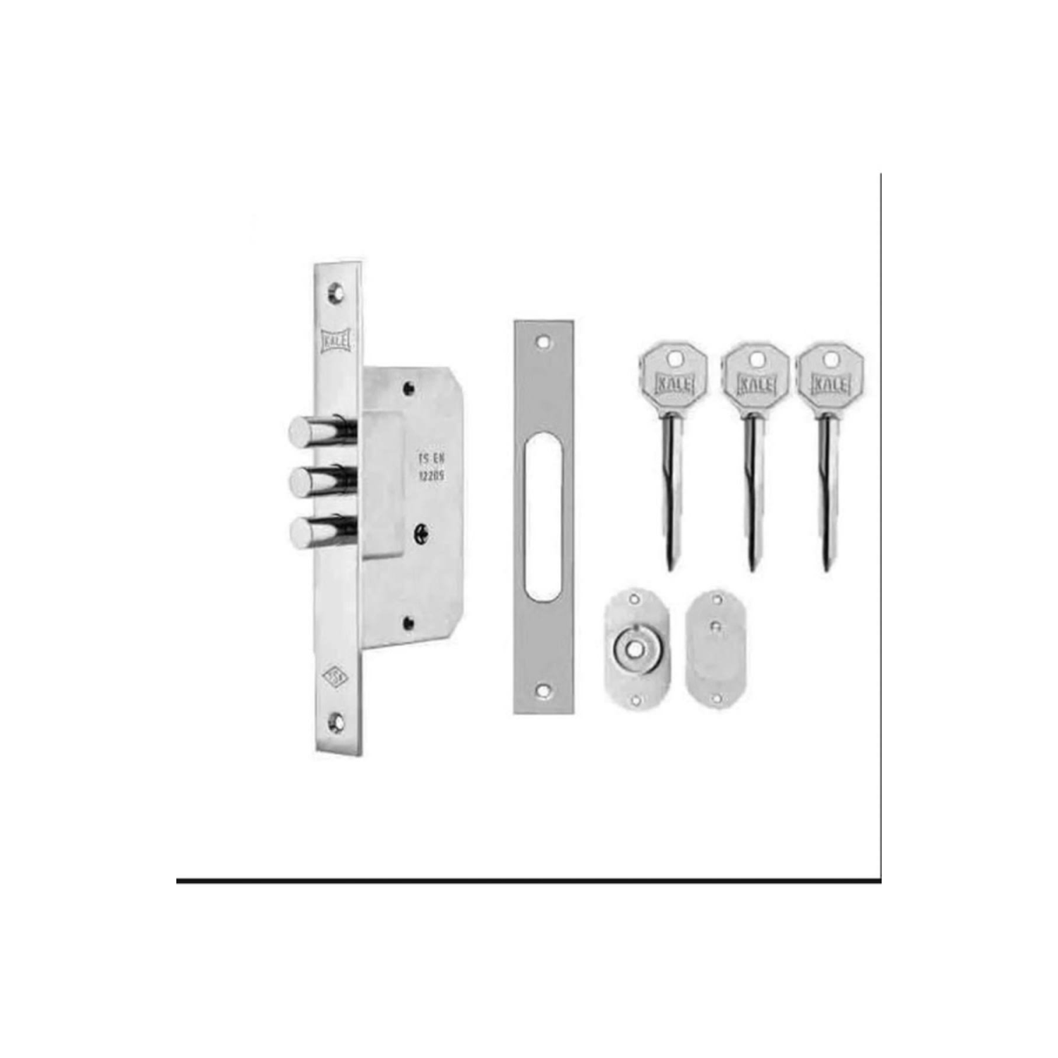 Kale Emniyet Kilidi 3 Milli 45mm 189 3mf - Nikel