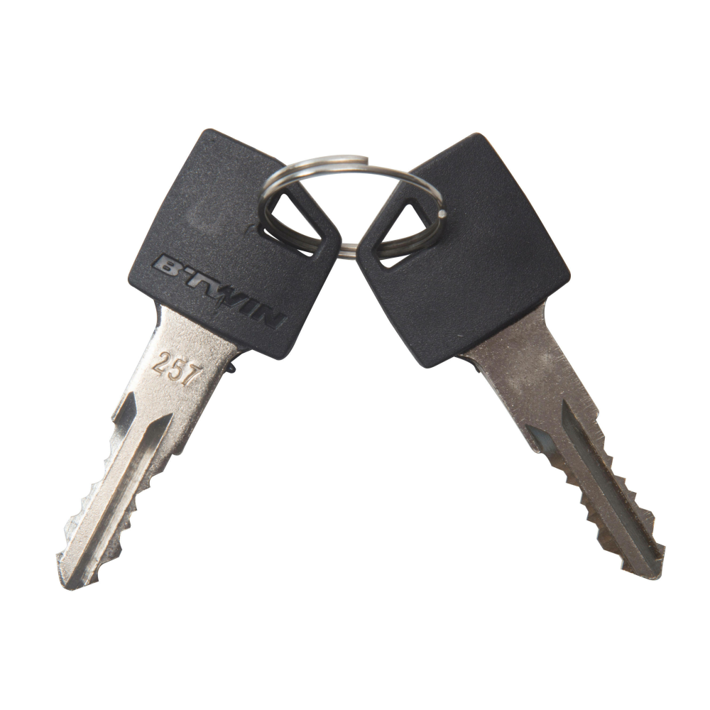 U Bisiklet Kilidi - Gri - 500