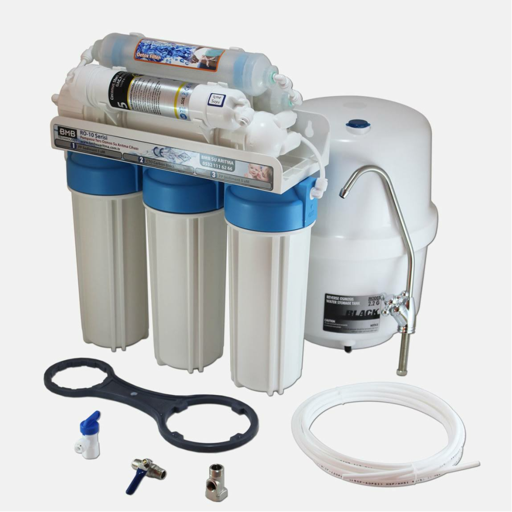 BMB RO-10 Su Arıtma Cihazı Alkalin Detox
