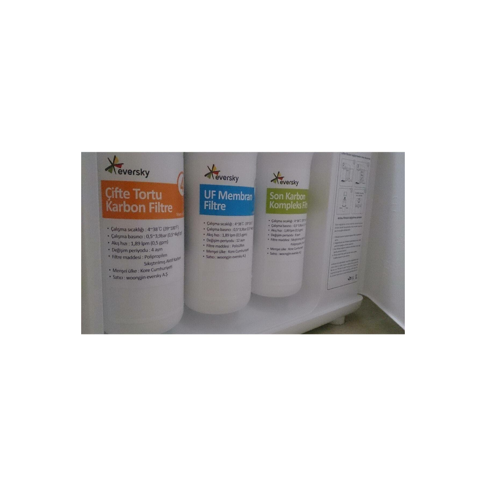Eversky Woongjin Tezgah Üstü Su Arıtma Cihazı