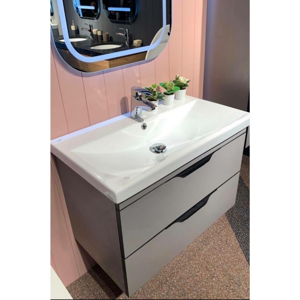 TURKUAZ Elite 70 Cm Etajerli Lavabo