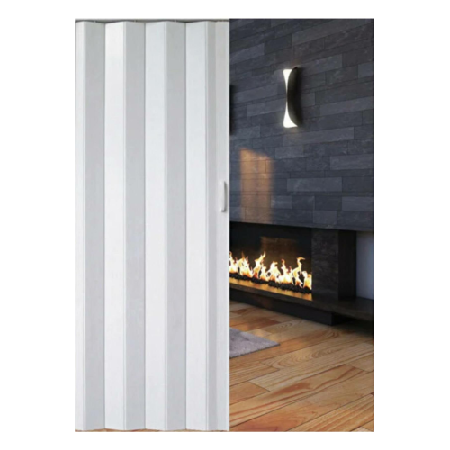 Depodeco Pvc Katlanan Akordiyon Kapı Beyaz 82x203 cm