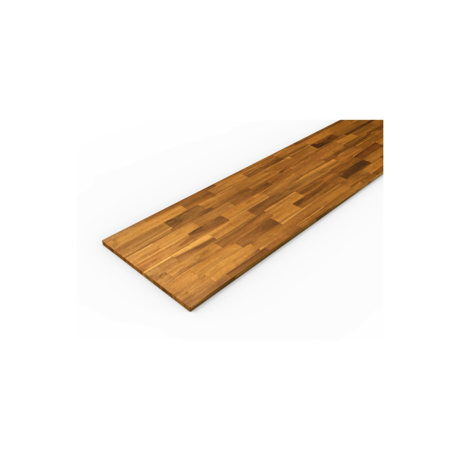 İnterbuild Mutfak Tezgahı Akasya Masif Ağaç Altın Tik