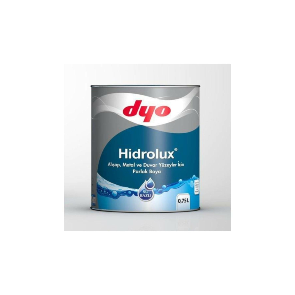 Dyo Hidrolüx 0,75 Litre Beyaz Su Bazlı Ahşap Metal Boyası