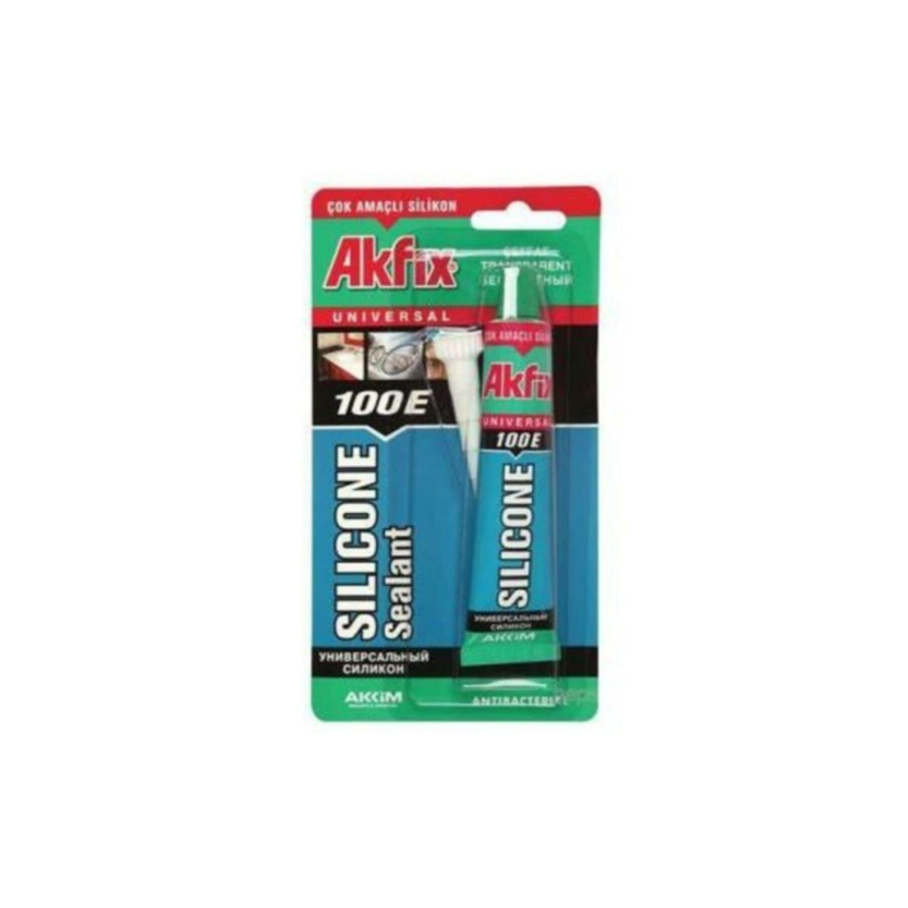 Akfix 50 Ml Tüp Silikon Şeffaf