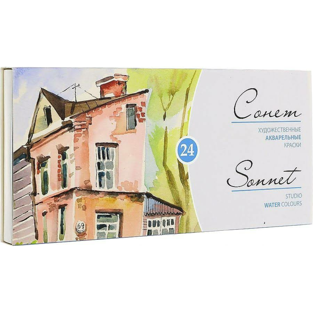 St. Petersburg Sonnet Suluboya Seti 24 Renk