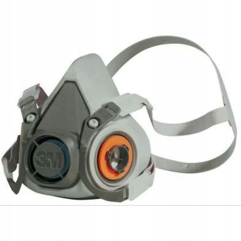 3m 6200 Yarım Yüz Gaz Maskesi Orta Boy