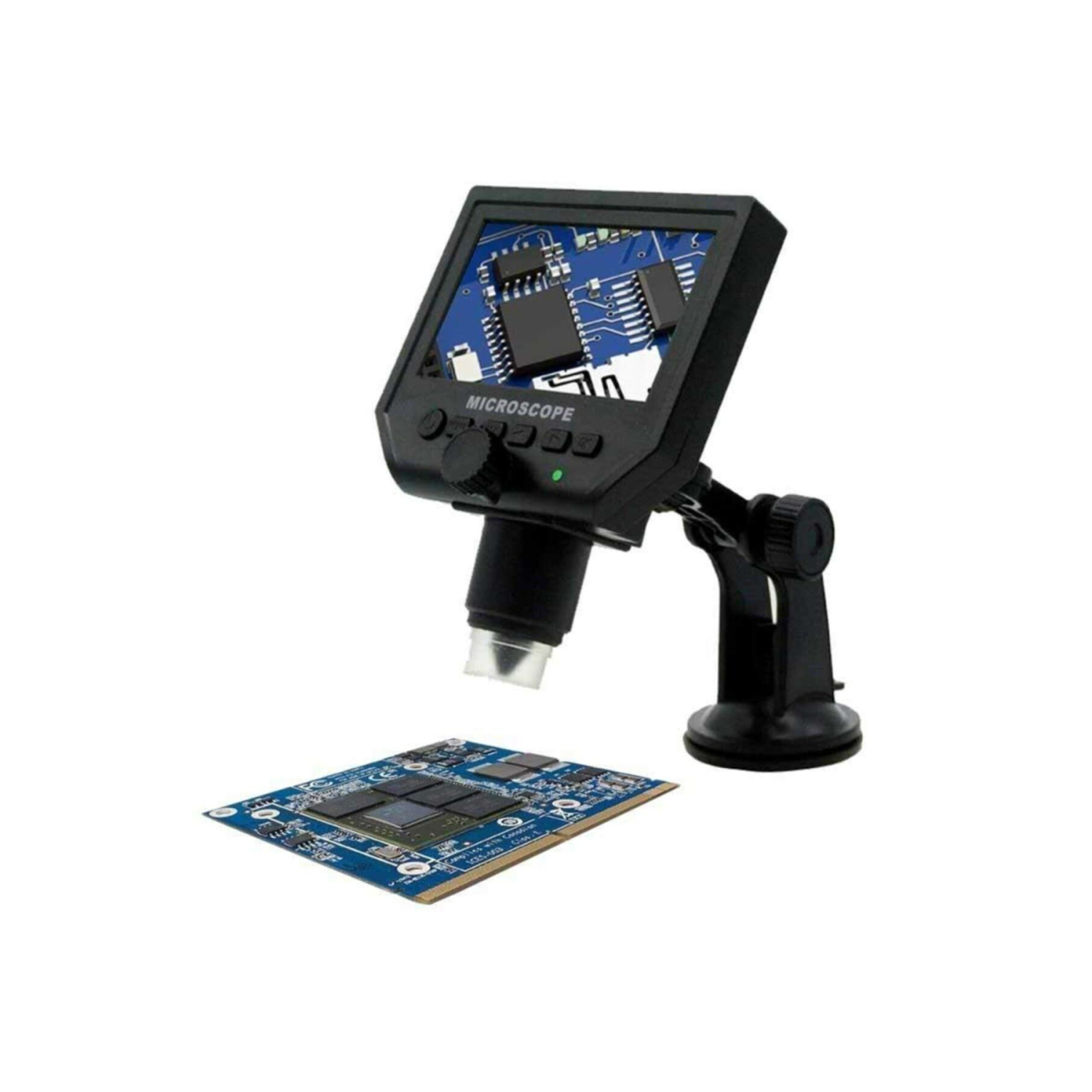 Powermaster 4.3'' LCD Digital Ekranlı 3.6 MP Taşınabilir HD Mikroskop