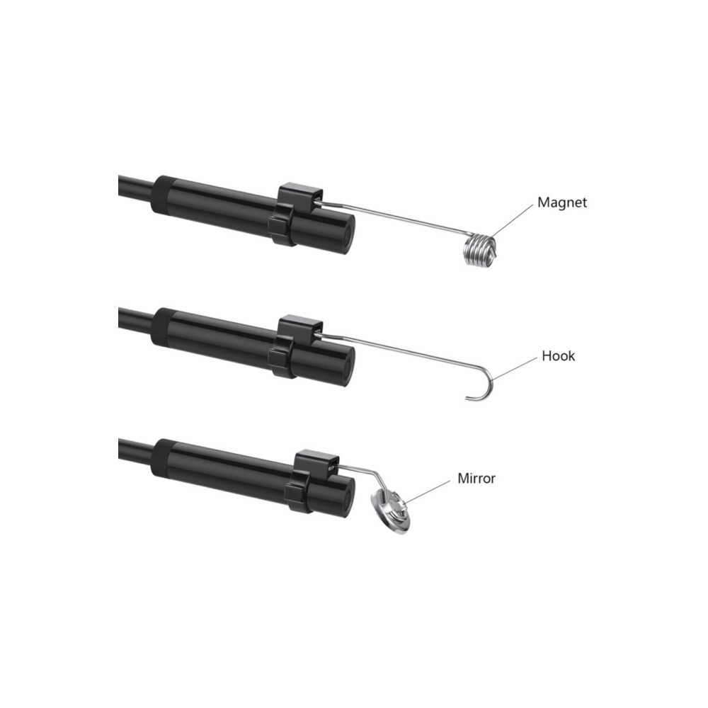 Hytech HY-XYK10 5,5Mm Micro USB + Typec LED Işıklı Yılan Kamera